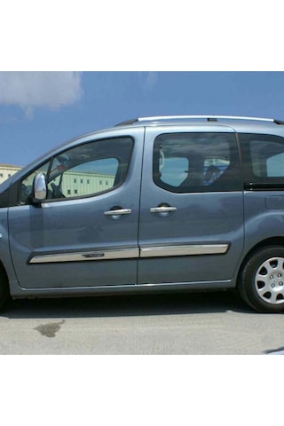 Citroen Berlingo Krom Yan Kapı Çıtası 2008-2018 Arası Paslanmaz Çelik