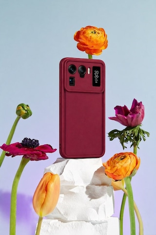 Mi 11 Ultra Ve Mi 11 Uyumlu Kamera Çıkıntılı Mat Silikon Telefon Kılıfı Resimdeki
