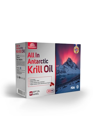 Camrusepa All In Antarctic Kril Oil 60 Softjel