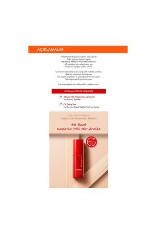 Missha Radiance Perfect Fit Fondöten SPF30+ 48 Saat Kalıcı Saten Fondöten No.23 Sand 35 ML