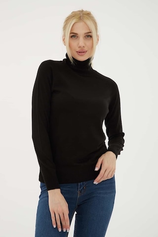 Fashion Friends Kadın Kazak Siyah 23k0401k1 24ke21000008 E2105 Siyah