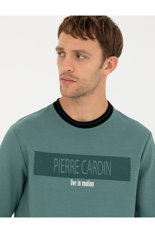 Pierre Cardin Erkek Yeşil Sweatshirt 50279532-vr054 Yeşil