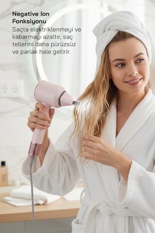 Sinbo Shd-1740 Bldc Saç Kurutma Makinesi - Şampanya Pembe