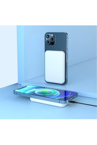 Magsafe Powerbank Kablosuz Manyetik Güç Bankası 15w