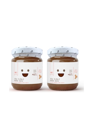 OG natural Jöle Ilikli Kemik Suyu 2'li 200 Ml +6 Ay