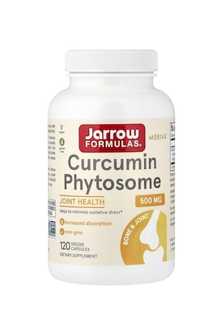 Takviye Jarrow Formulas, Curcumin Phytosome, 500 Mg, 120 Veggie Capsules
