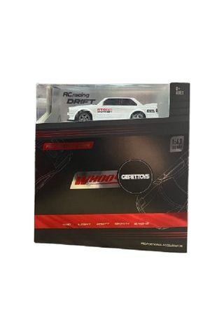 Rtd Retro Beyaz Uzaktan Kumandalı Spor Araba 2.4 Ghz 1:43 Ölçekli
