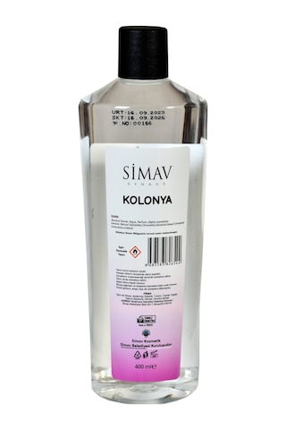 Simav Synaus Termal Sulu Şakayık Kolonyası 400 ML