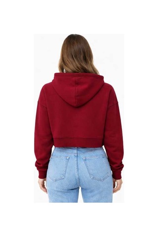 Bebuy Kapşonlu Sweatshirt Bordo