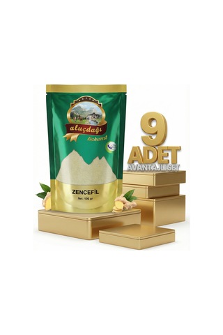 Aluçdağı Zencefil 9x100 Gr
