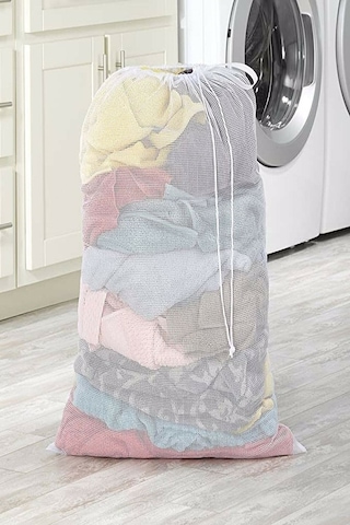 Battal Boy Çamaşır Ve Perde Yıkama Filesi 50x70 Cm Beyaz