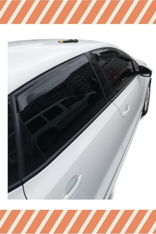 Volkswagen Polo Hb 2009 -2017 Modellerine Özel 4'lü Mügen Tip Cam Rüzgarlığı