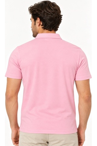 T9560 Dewberry T-shırt-düz Pembe