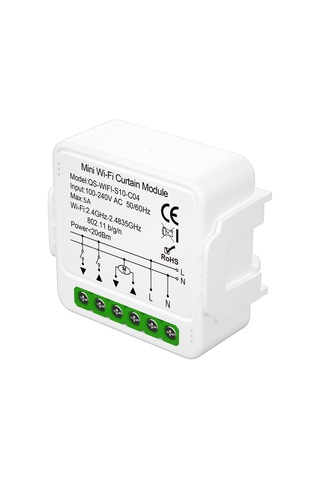 Shineyee Wifi Akıllı Perde Modülü - Uzak Kumanda, Zamanlama Ve Ses Kontrolü İle Tuya Uygulaması Entegresi, Alexa Ve Google Home Uyumlu