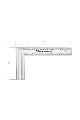Beta 1674a Marangöz Gönye 400mm