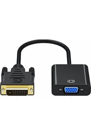 Molix Mx-1300 Dvı-d 24+1 To Vga Aktif Dönüştürücü Adaptör - Full Hd 1080p Tak Çalıştır Çevirici