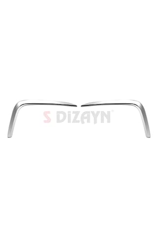 S-dizayn Vw Tiguan Krom Arka Tampon Difüzör Çıtası Oem Still 2 Prç. 2024 Üzeri A+ Kalite