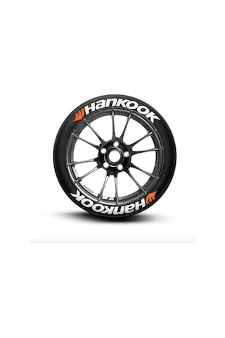 Lastik Yazısı 8Xli Hankook 1.Sınıf Kalite Solmaz Stıker