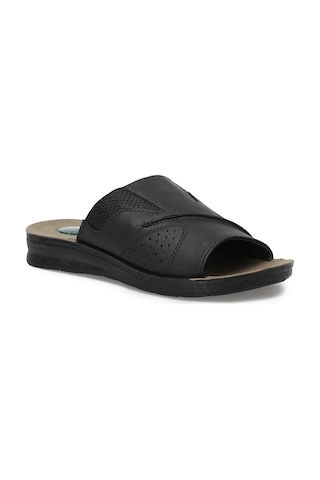 Polaris 402278 Siyah Erkek Terlik Siyah