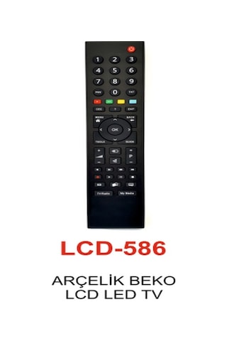 Arçelik - Lcd - Led Tv Kumandası - Lcd 586