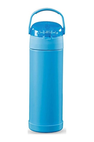 Thermos F422 Funtaıner Cocuk Pıpetlı Termos 0,47l Pipetli Termos F422-024331 Mavi