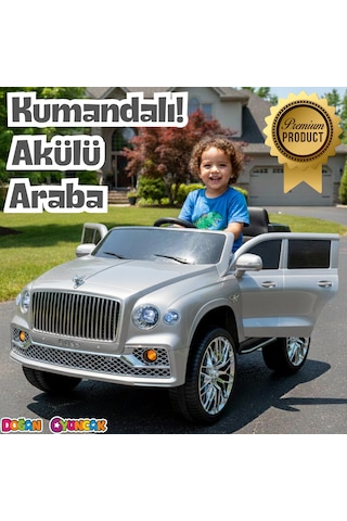 Boss Gt Gri Uzaktan Kumandalı 4x2 12 Volt Akülü Araba - Rc Maybach Akülü Araba Çok Renkli