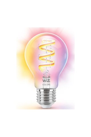 Wiz Rgb Filament Şeffaf 40w A60 E27 Akıllı Ampul Renkli
