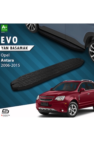 S-dizayn Opel Antara Evo Siyah Yan Basamak 183 Cm 2006-2015