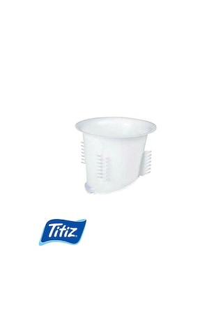 Titiz Tp-121 Plastik Wc Matik Tuvalet Kapağı - Tek Kapaklı Koku Önleyici - Beyaz - 1 Adet