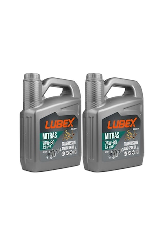 Lubex Mitras Ax Hyp 75W-80 Hypoid Şanzıman Dişli Yağı 2 x 3 L
