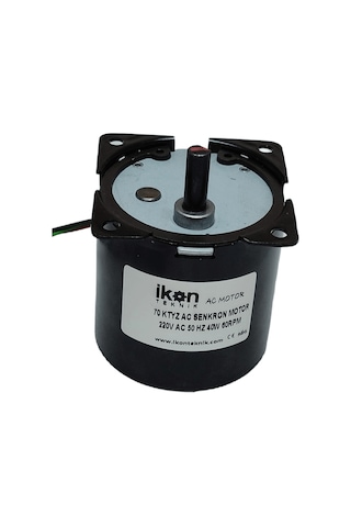 70ktyz 40w 60rpm Tek Fazlı Mikro Dişli Sabit Mıknatıs Ac Senkron