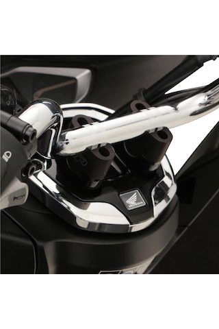 GP Kompozit  Honda PCX 125 / 150 2018-2024 Uyumlu Gidon Yükseltme Siyah