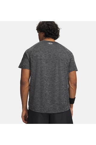 Under Armour Ua Tech Textured Ss Erkek T-shirt-31821 Siyah