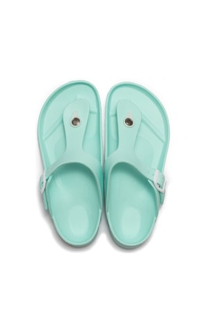 Twigy Jude Kadın Terlik Mint 37/41 ZZ0935 Yeşil