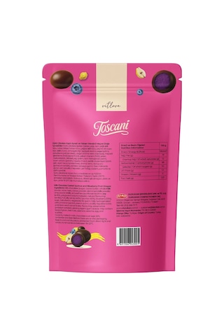 Sütlü Çikolata Kaplı Ayvalı Ve Yaban Mersinli Meyve Draje 2 X 60gr