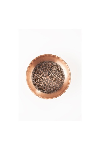 Dmt Copper Home Gaziantep Bakır Çerezlik Seti Kuruyemiş 6 'lı Set 12cm X 2,5cm
