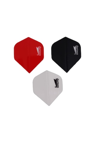 3 Set (9 Adet) Dartsan Dart Flight-flayt. 100 Micron Pet