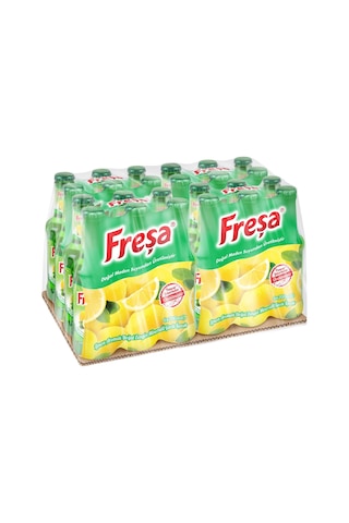 Freşa Limon Aromalı Doğal Zengin Mineralli Gazlı İçecek 4'lü 6 x 200 ML