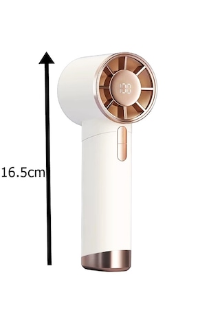 Fw50 Mini Turbo Jet Fan - Mini Şarjlı Vantilatör - Mini Fan Super Power 1 Adet