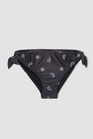 Defacto Kız Çocuk Desenli Bikini Takımı C0368A824SMBK27 Siyah