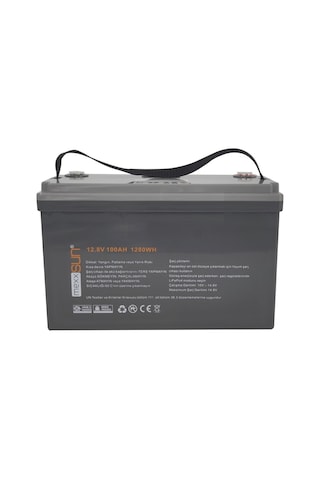 Mexxsun Lityum Akü 12.8v 100ah Lifepo4 1280wh