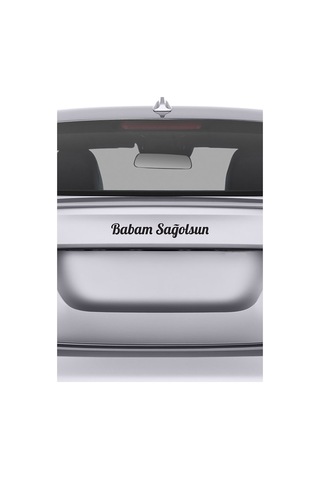 Babam Sağolsun Araç Sticker 21x29 Cm, Oto Sticker, Araba Sticker