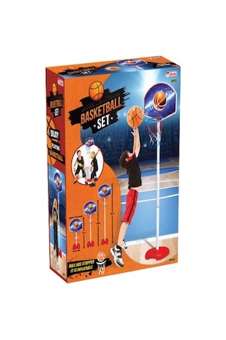 Ayarlanabilir Basket Potası Ve Top Seti - Eğlenceli Tasarım İle