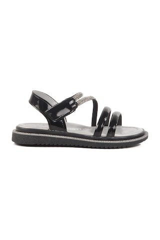 Siyah Rugan Çocuk Günlük Ayakkabı 25t103 P Siyah