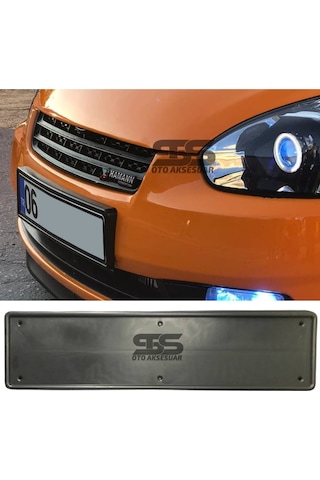Hyundai Accent Era Honda Civic Özel Plaka Altlığı Plastik