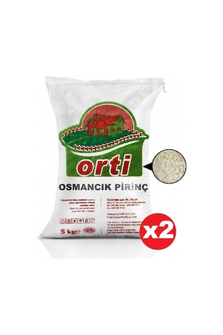 Orti Osmancık Pirinç 2 x 5 KG