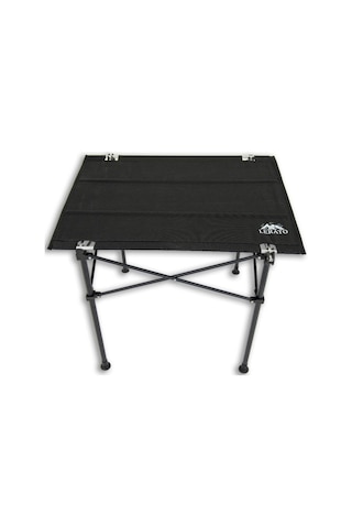 Katlanabilir Kumaş Kamp Ve Piknik Masası Xl Model ,73 X 53 X 58 Cm Siyah