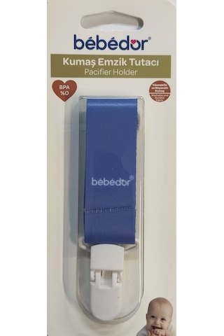 Bebedor Kumaş Emzik Tutacı 7502 Mavi