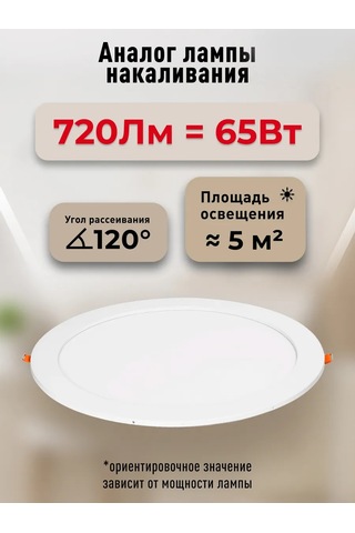 Smartbuy Dl 9w / 4000k / Ip40 Gömme Aydınlatma Lambası 246885890 Beyaz