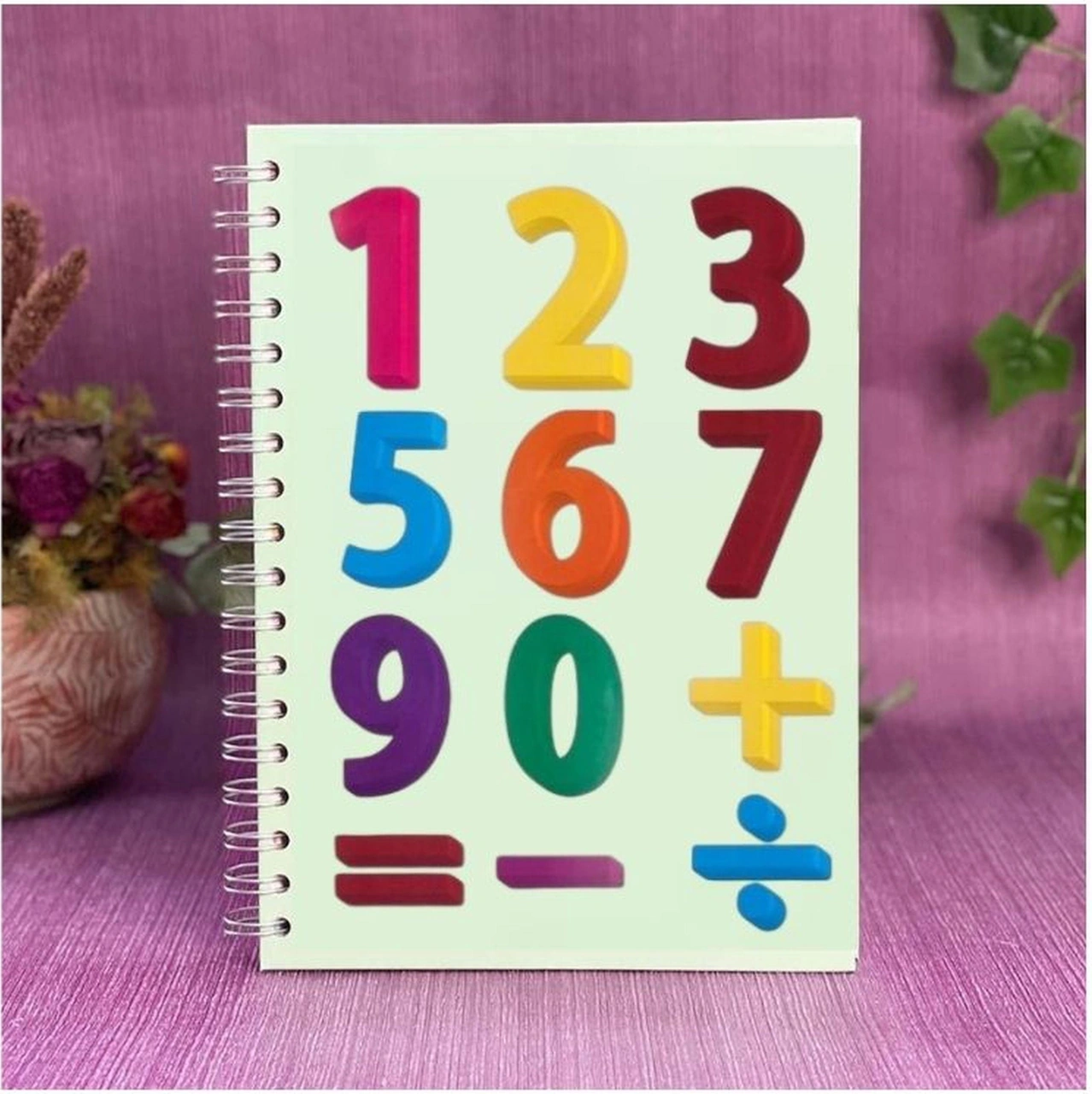 2 Adet Defter Sticker,laptop Sticker Rakamlı Desen Pvc 48x33x0,5cm